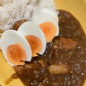 キャベツ入りひき肉カレー